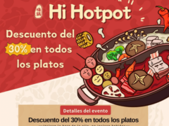 Aniversario de Hi Hotpot: Saborea nuestros platillos con un 30% de descuento
